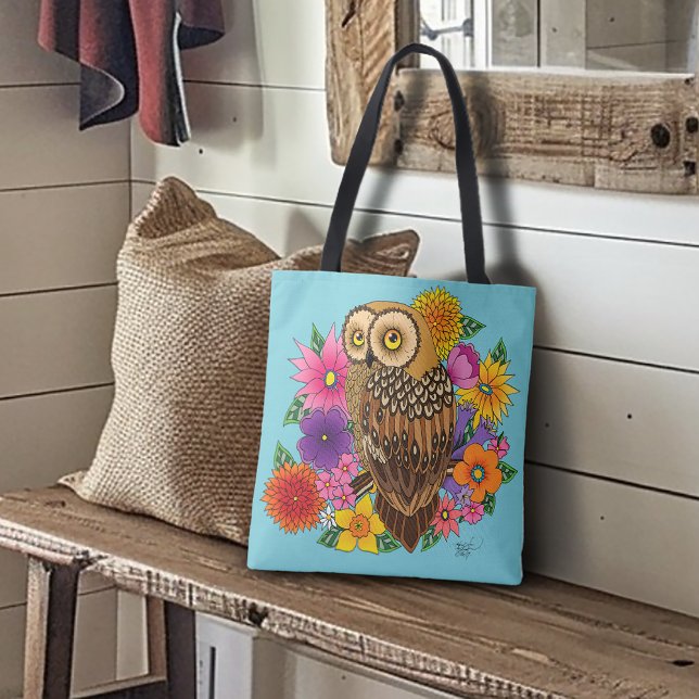 Bolso De Tela Lechuza Bouquet (Subido por el creador)