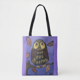 Bolso De Tela Lechuza de Arte Popular Cute