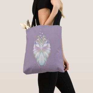 Bolso De Tela Lechuza Oracle Púrpura Pastel