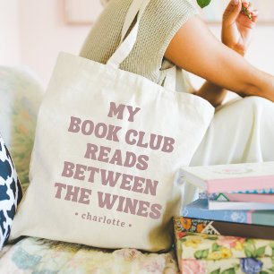 Bolso De Tela Lector de citas divertidas del club de lectura ros