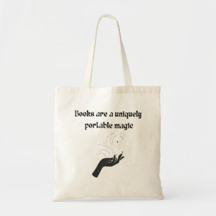 Bolso De Tela Lector negro de una magia única y portátil