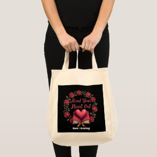 Bolso De Tela Lee tu corazón en un paraíso para los amantes del