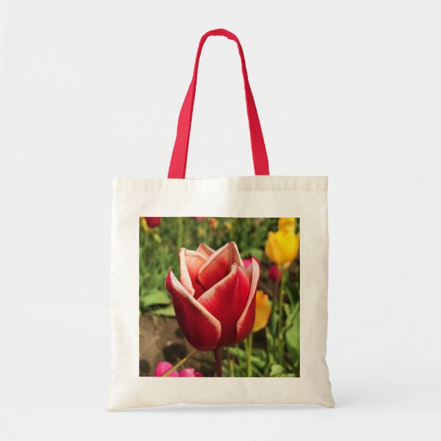 Bolso De Tela Leen Van Der Mark Tulip, Oregon (Frente)