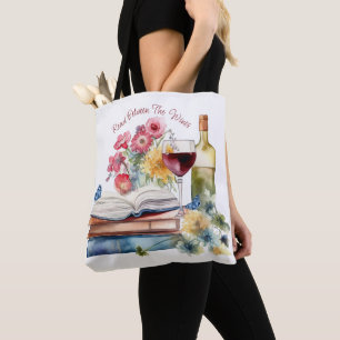 Bolso De Tela Leer entre los vinos