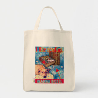 BOLSO DE TELA LEER ES DIVERTIDO