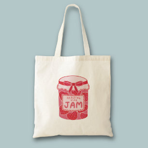 Bolso De Tela Leer es mi mermelada