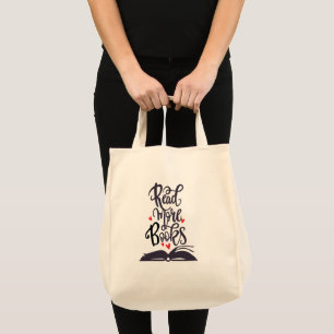 Bolso De Tela Leer más libros