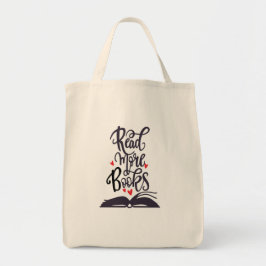 Bolso De Tela Leer más libros