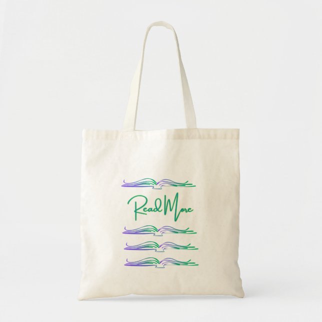 Bolso De Tela Leer Más mientras Compras  (Frente)
