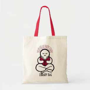 Bolso De Tela Leer Relax Disfrutar