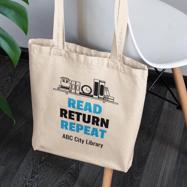 Bolso De Tela Leer Retorno Repetir a los amantes del libro de bi (Subido por el creador)