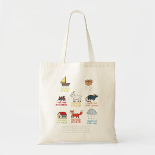 Bolso De Tela Leeré Libros En Un Bote Y En Todas Partes Leyendo 