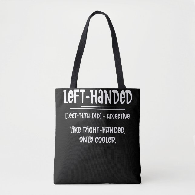 Bolso De Tela Lefty Left Handed Definition (Anverso)