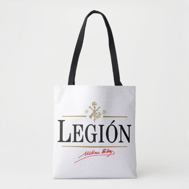 Bolso De Tela Legión (Anverso)