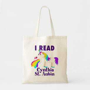 Bolso De Tela Leí el tote de Cynthia St Aubin
