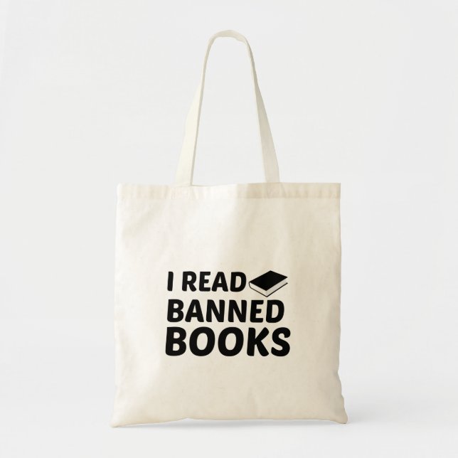 BOLSO DE TELA LEÍ LIBROS PROHIBIDOS (Frente)