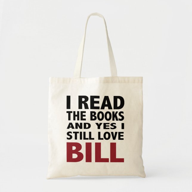 Bolso De Tela Leí los libros…. (Frente)