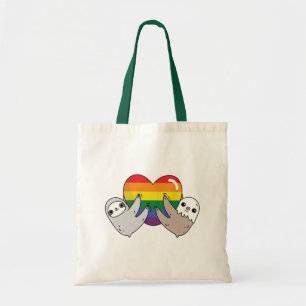 Bolso De Tela Lemas de amor del orgullo