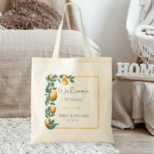 Bolso De Tela Lemon bag, The Perfect Welcome Bag