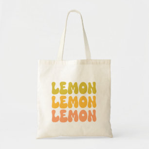 Bolso De Tela Lemon Lemon Lemon Retro