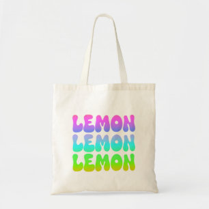 Bolso De Tela Lemon Lemon Lemon Retro