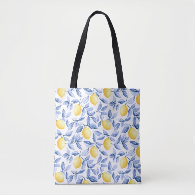 Bolso De Tela Lemon Lover (Anverso)