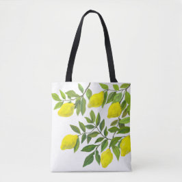 Bolso De Tela Lemon Tote Bag