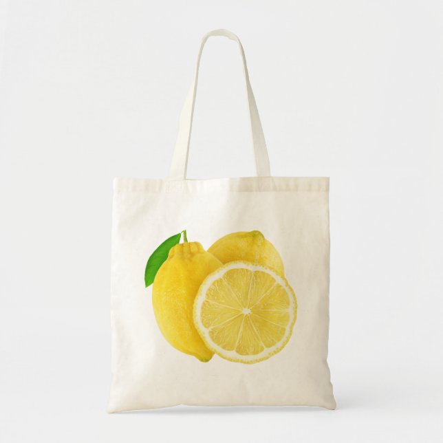 Bolso De Tela Lemones (Frente)