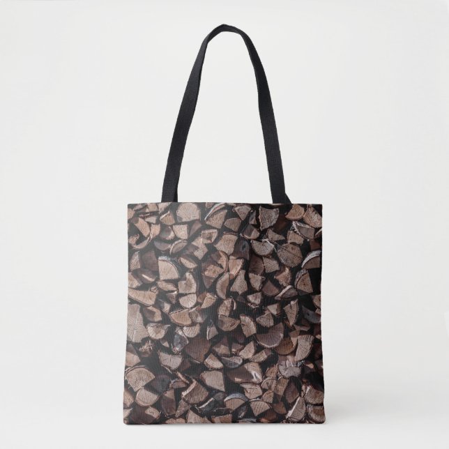 Bolso De Tela Leña (Anverso)