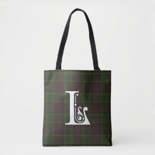 Bolso De Tela Lennie Clan Tartan Monogram
