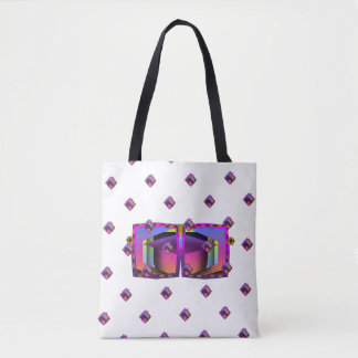 Bolso De Tela Lentes reflejadas