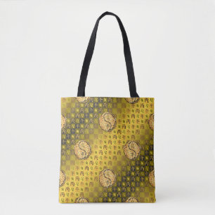Bolso De Tela Leo & Caballo de Fuego