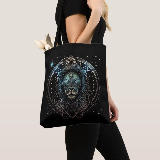 Bolso De Tela Leo el León (Detalle)