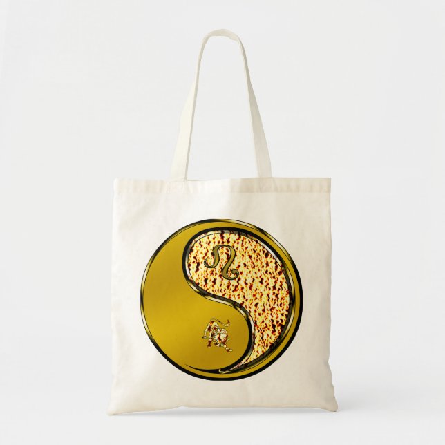 Bolso De Tela Leo el León (Frente)