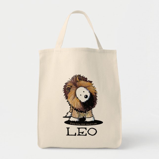 Bolso De Tela LEO Lion Westie Bag Grocery Tote (Frente)