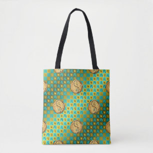 Bolso De Tela Leo & Perro de Fuego