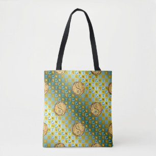 Bolso De Tela Leo & Serpiente de Fuego