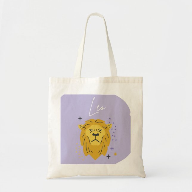 Bolso De Tela Leo Tote Bag (Frente)