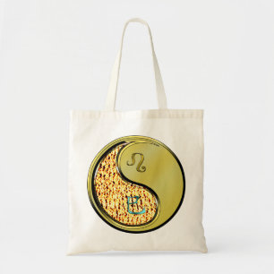Bolso De Tela Leo y la serpiente Metalizado