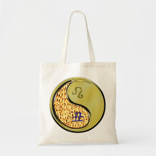 Bolso De Tela Leo y Ox Metalizado