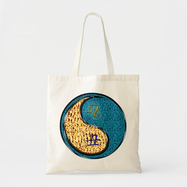 Bolso De Tela Leo y Water Ox (Frente)