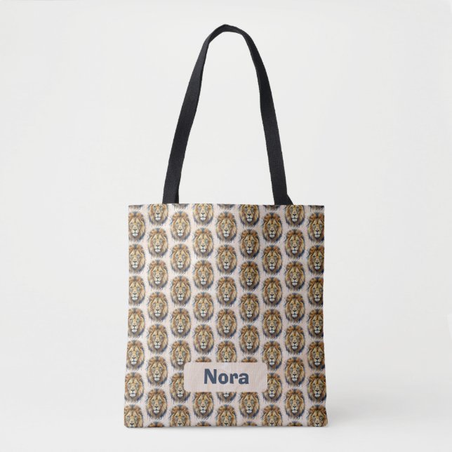 Bolso De Tela León (Anverso)