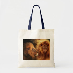 Bolso De Tela león