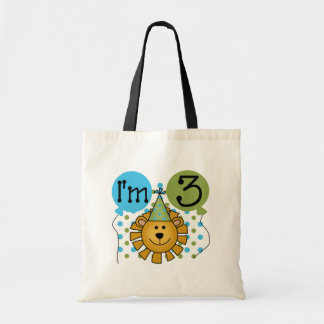 Bolso De Tela León 3 camisetas de cumpleaños y regalos