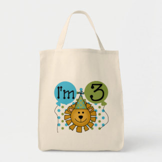Bolso De Tela León 3 camisetas de cumpleaños y regalos