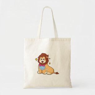 Bolso De Tela León como Caballero con Tie.PNG