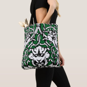 Bolso De Tela León de Knotwork de principios del siglo XX