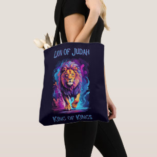 Bolso De Tela León de la fe de Judá Jesús Regalo cristiano