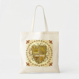 Bolso De Tela Leon Family Crest Surname toname bag