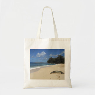 Bolso De Tela León marino que toma el sol en el tote hawaiano de